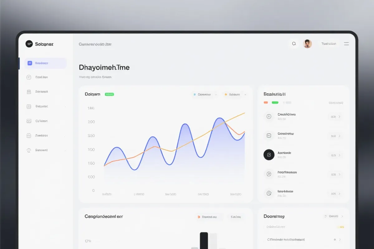 趋势图与统计分布示意
